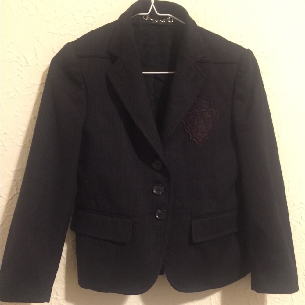 Authentic Gucci Preppy Logo Blazer Jacket